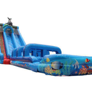 Big Blue Waterslide 26ft