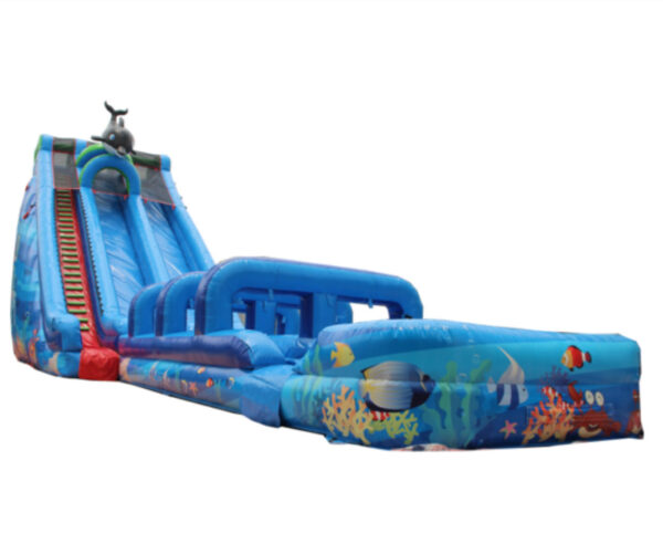 Big Blue Waterslide 26ft